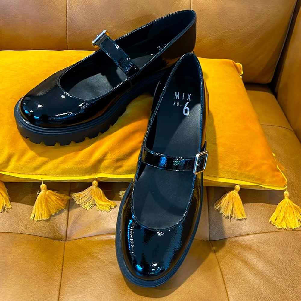 Patent leather Mary Jane’s